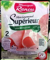 Mängden socker i Mon gourmand, jambon découenné dégraissé