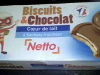 Mängden socker i Biscuits & Chocolat fourré au lait