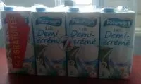 Mängden socker i Lait Demi-Ecrémé stérilisé U.H.T. (6+2 Gratuits)