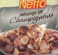 Mängden socker i Netto Melange De Champignons Surgele
