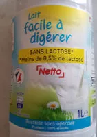Mängden socker i Lait à Teneur Réduite En Lactose