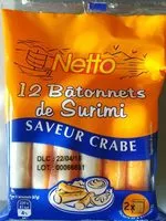 Mängden socker i 12 Bâtonnets de Surimi