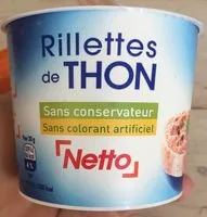 Mängden socker i Rilletes de thon