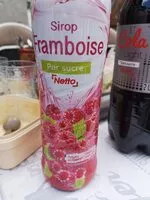 Mängden socker i Sirop de framboises