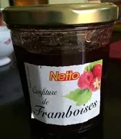 Mängden socker i Confiture de framboise