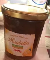 Mängden socker i Confiture mirabelle