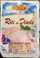 Mängden socker i Rôti de Dinde