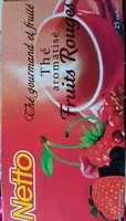Mängden socker i Netto The Aromatise Fruits Rouges 25sachets
