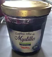 Mängden socker i Confiture de myrtilles