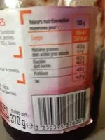 Mängden socker i Confiture Extra De 4 Fruits Rouges