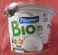 Mängden socker i Crème fraîche épaisse 30% mat gr entière BIO