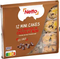 Mängden socker i Mini cakes aux pépites de chocolat