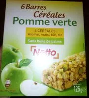 Mängden socker i Barre de Céréales Pomme Verte