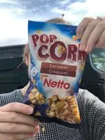 Mängden socker i Pop corn caramel