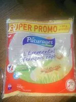 Mängden socker i Emmental Râpé