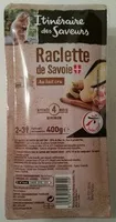 Mängden socker i Raclette de Savoie - Au lait cru - Affiné 4 mois minimum
