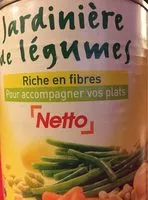 Mängden socker i Jardinière de légumes