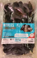Mängden socker i Moules de Hollande vivantes & nettoyées