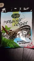 Mängden socker i Plaisir Léger sans sucres à la réglisse