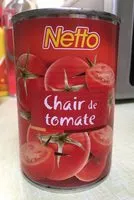 Mängden socker i Netto Chair De Tomate