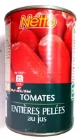 Mängden socker i Tomates entières pelées au jus 1/2