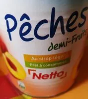 Mängden socker i Peches au sirop leger - boîte 4/4