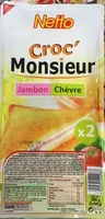 Mängden socker i Croc' Monsieur Jambon Chèvre