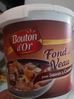 Mängden socker i Fond de veau