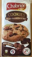 Mängden socker i Cookies double chocolat lait & noir