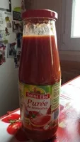 Mängden socker i Purée de tomates