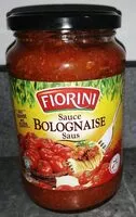 Mängden socker i Sauce Bolognaise Fiorini