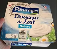 Mängden socker i Pat.douceur De Lait NAT8X