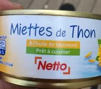 Mängden socker i Miettes de thon