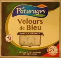 Mängden socker i Velours de bleu