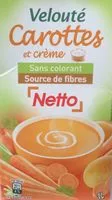Mängden socker i Netto Veloute Carottes Coriandre