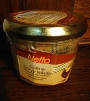 Mängden socker i Confit foie de volaille