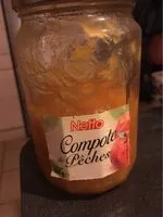 Mängden socker i Compote de pêches