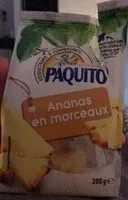 Mängden socker i Ananas en morceaux
