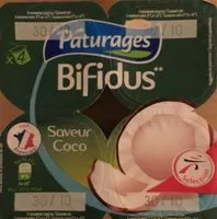 Mängden socker i Bifidus saveur coco