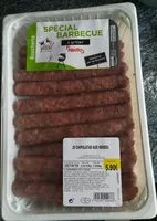 Mängden socker i Chipolatas aux herbes