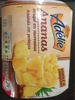 Mängden socker i Ananas coupé en morceaux