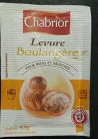 Mängden socker i Chabrior Levure Boulangère