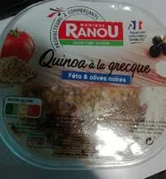 Mängden socker i Quinoa à la grecque olives noires et fêta