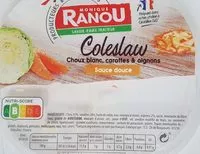 Mängden socker i Coleslaw sauce douce