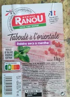 Mängden socker i Taboule à l'oriental