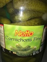 Mängden socker i Cornichons Fins