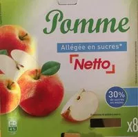 Mängden socker i Compote pomme