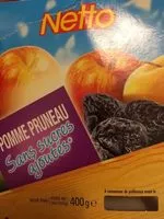 Mängden socker i Compote Pomme-pruneau 400gr