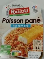 Mängden socker i Poisson pané Riz tomaté