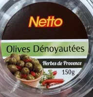 Mängden socker i olives dénoyautées herbes de Provence